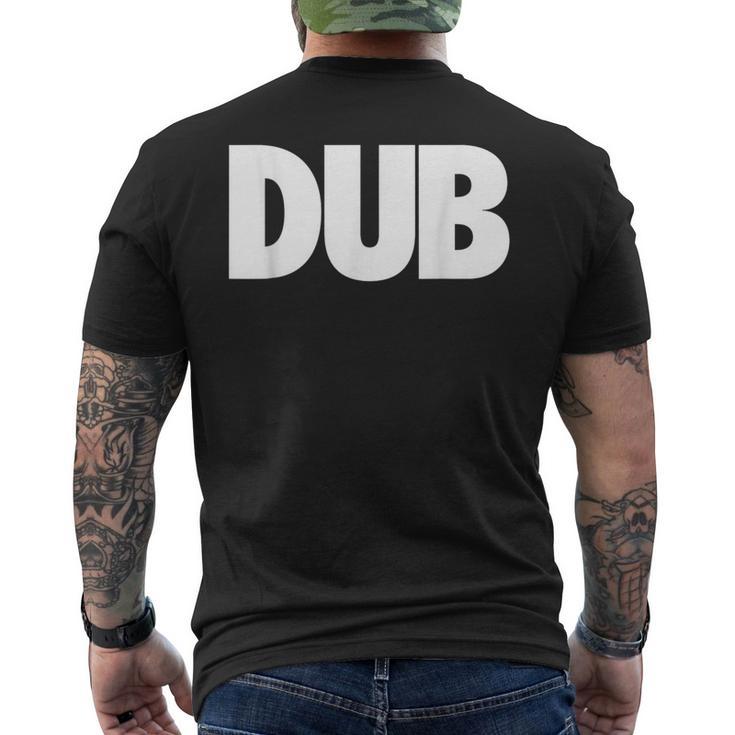 Dub Reggae Music ビニールレコード カーニバルフェスティバル ギフト メンズTシャツ バックプリント