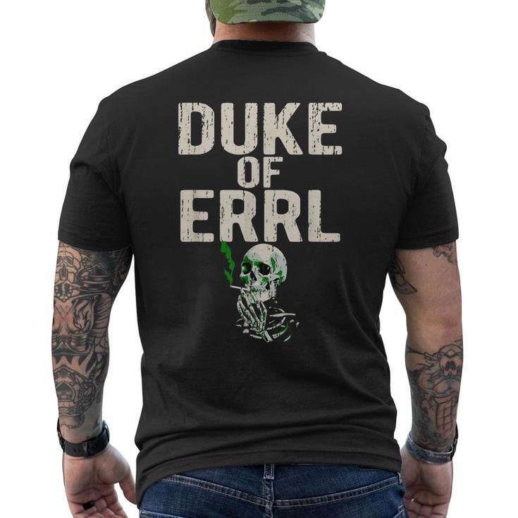 Duke Of Errl メンズTシャツ バックプリント