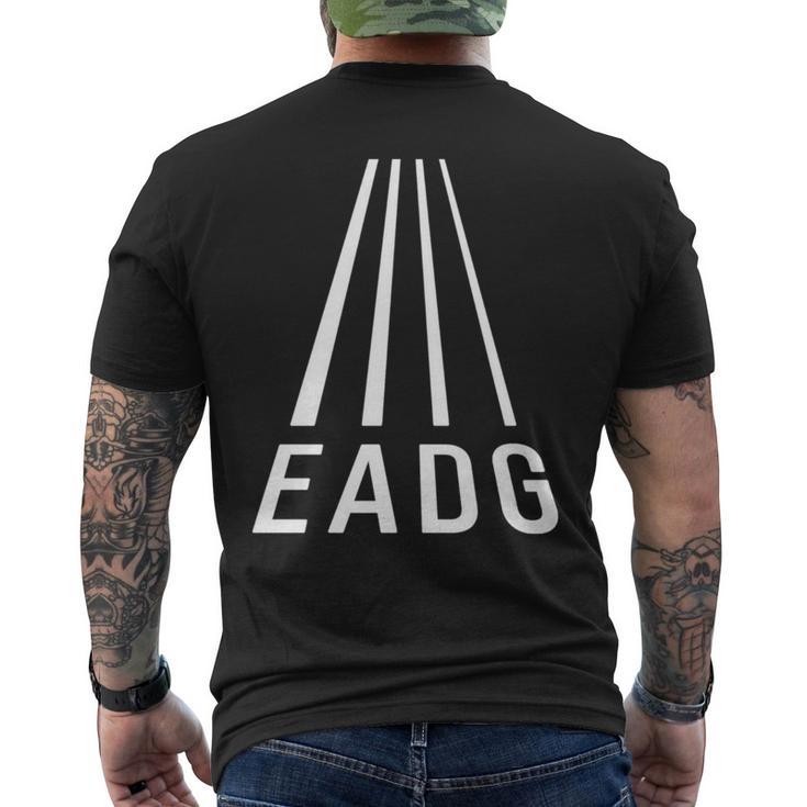 Eadg 4弦 ベースギタープレーヤー ベーシストパースペクティブ 長袖tシャツ メンズTシャツ バックプリント