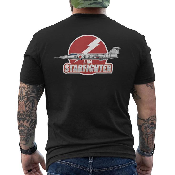 F-104 メンズTシャツ バックプリント