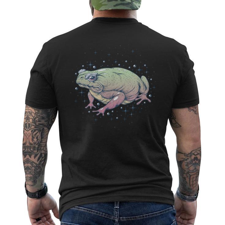 Fae Fairy Witchy Whimsigoth Goblincore Cottagecore Toad Frog メンズTシャツ バックプリント