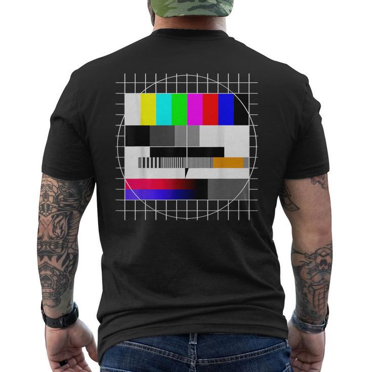 Foto De Prueba Fiesta De Los 90S Traje Retro Foto De Prueba Camiseta Hombre Estampado Espalda