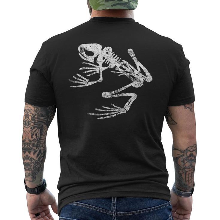 Frogman Bonefrog アンティーク調ホワイトプリント メンズTシャツ バックプリント