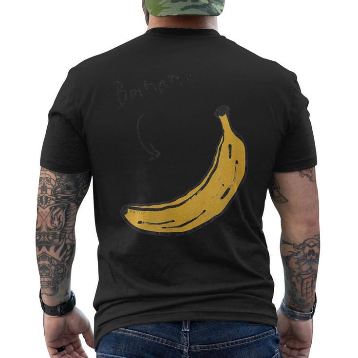 Frutaegana Plátanos Humor Plátanoegano Divertido Plátano Camiseta Hombre Estampado Espalda