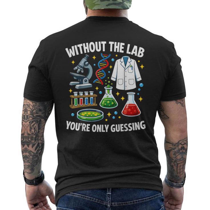 Laboratory Lab Technician Lab Week 2026 Men's T-shirt Back Print