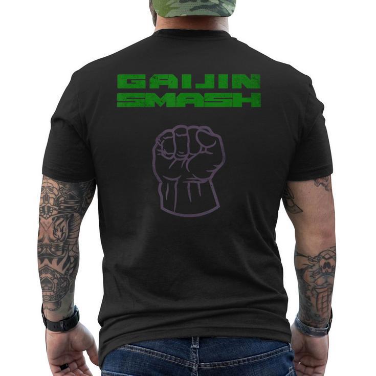 Gaijinmash メンズTシャツ バックプリント