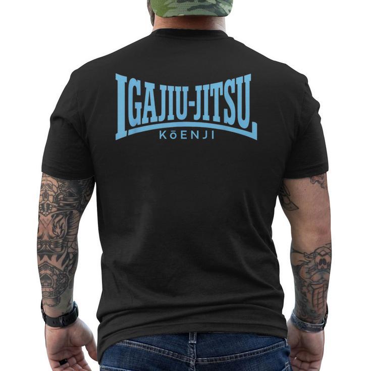 Iga Jiu-Jitsu Lons 高円寺b Bjj メンズTシャツ バックプリント