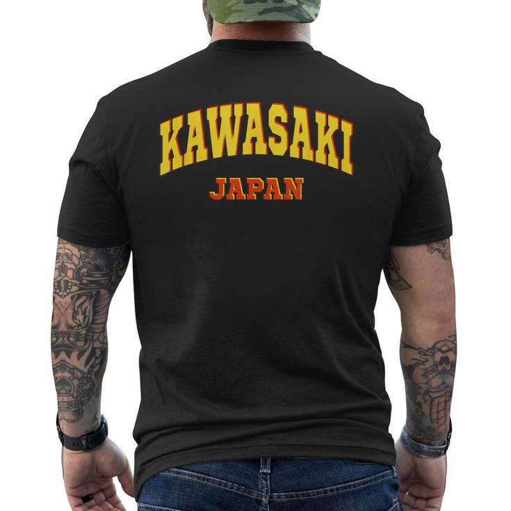 Kawasaki Japan Aesthetic Kawasaki メンズTシャツ バックプリント