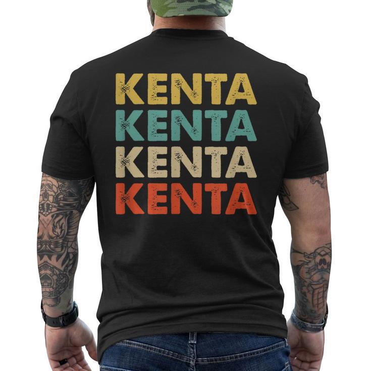 Kenta 健太 メンズTシャツ バックプリント
