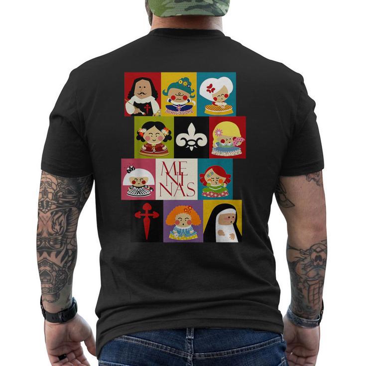 Las Meninaselazquez カワイイ メンズTシャツ バックプリント