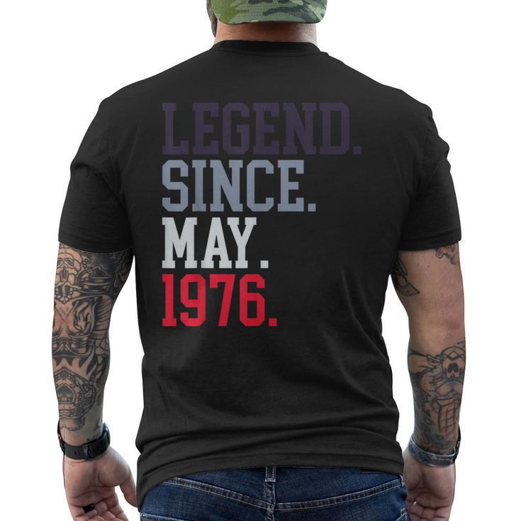 Legendince May 1976 メンズ レディース 1976年5月 メンズTシャツ バックプリント
