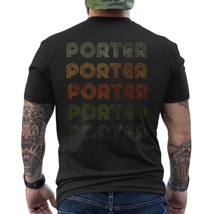 Love Heart Porter グランジビンテージスタイル ブラック ポーター 長袖tシャツ メンズTシャツ バックプリント
