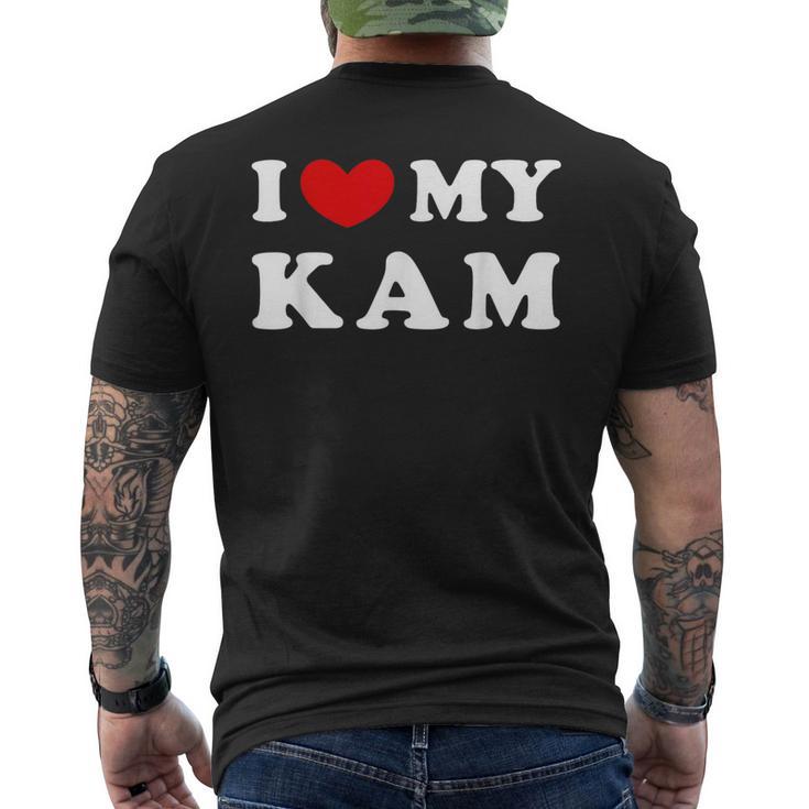 I Love My Kam アイ・ラブ・マイ・カム メンズTシャツ バックプリント