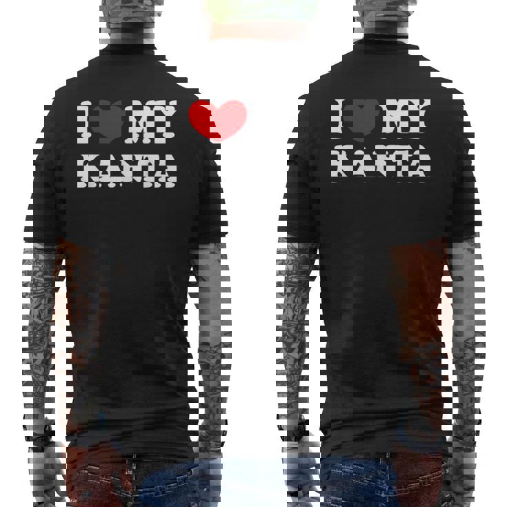 I Love My Kanta アイ・ラブ・マイ・カンタ メンズTシャツ バックプリント
