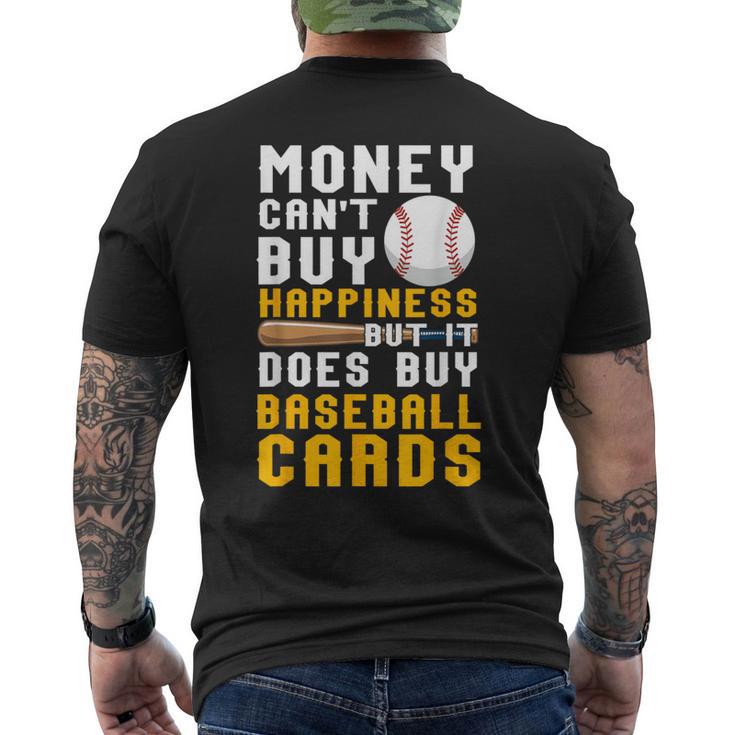 Money Can Buy 野球カード 面白い野球愛好家ファン メンズTシャツ バックプリント
