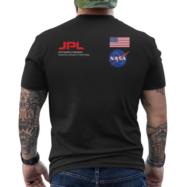 Nasa Jpl The Grand Tourpace Travel Poster メンズTシャツ バックプリント