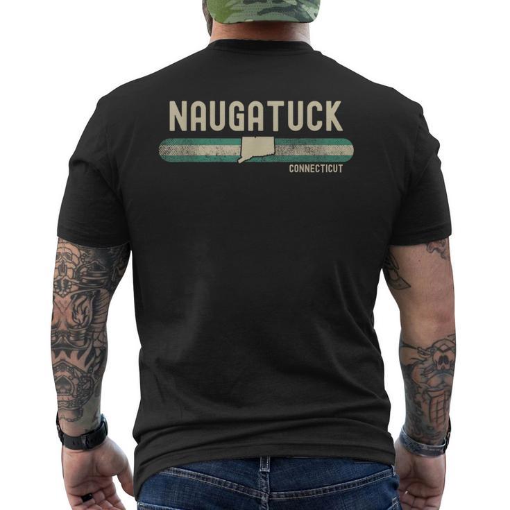 Naugatuck Ct メンズTシャツ バックプリント