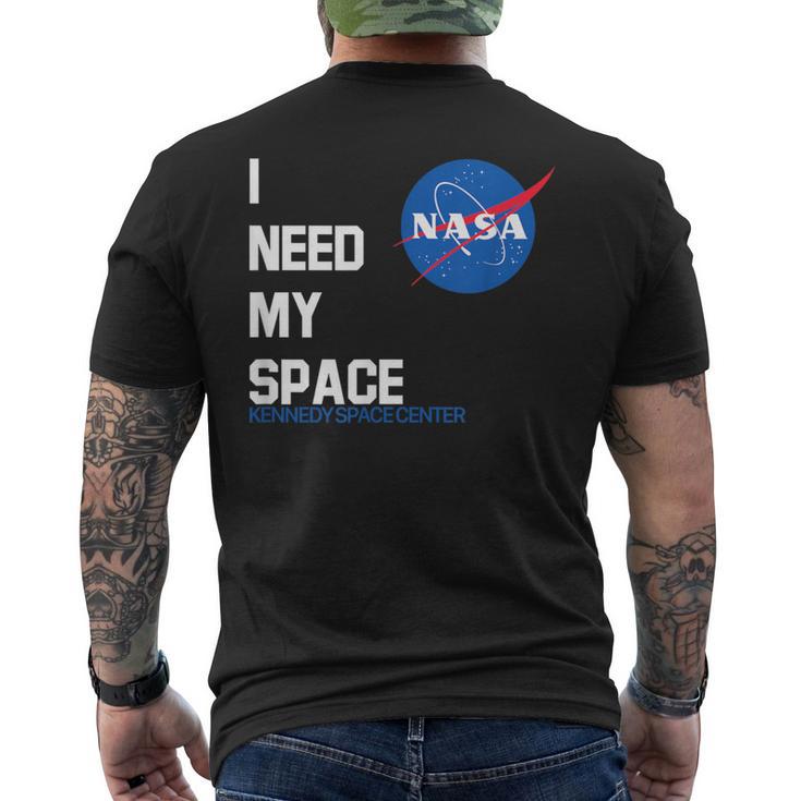 I Need Mypace Nasaケネディスペースセンター Nasaシャツ メンズTシャツ バックプリント