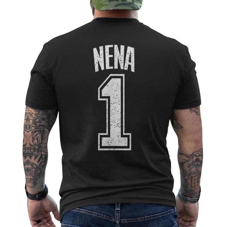 Nenaサポーター番号 1番の大ファン メンズTシャツ バックプリント