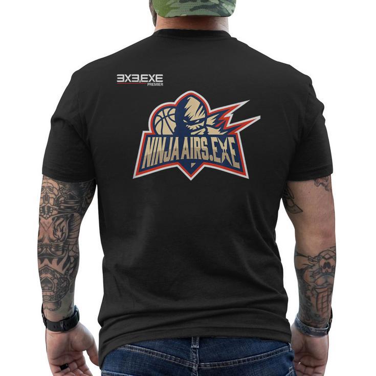 Ninja AirsExe_7_仲西佑起 メンズTシャツ バックプリント