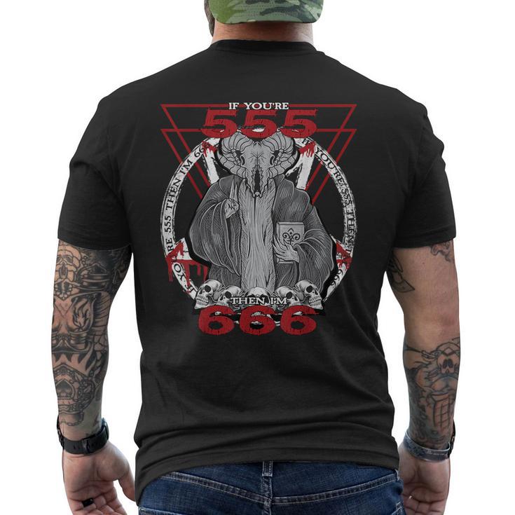 Nu Metal 666 I Goat Nu Metal I Heavy Metalintage メンズTシャツ バックプリント
