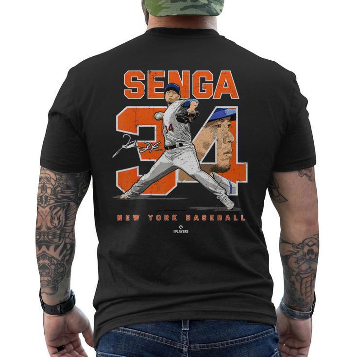Number And Portrait Kodaienga New York Mlbpa メンズTシャツ バックプリント