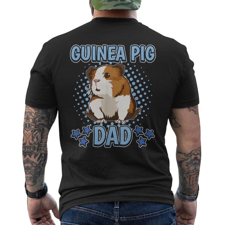Porcellino D'india Papà Per La Festa Del Papà T-shirt da uomo con stampa posteriore