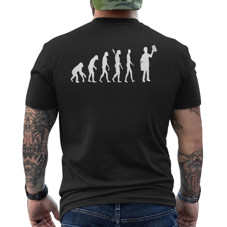 Postman Evolution Transportador De Oficina Postal Camiseta Hombre Estampado Espalda