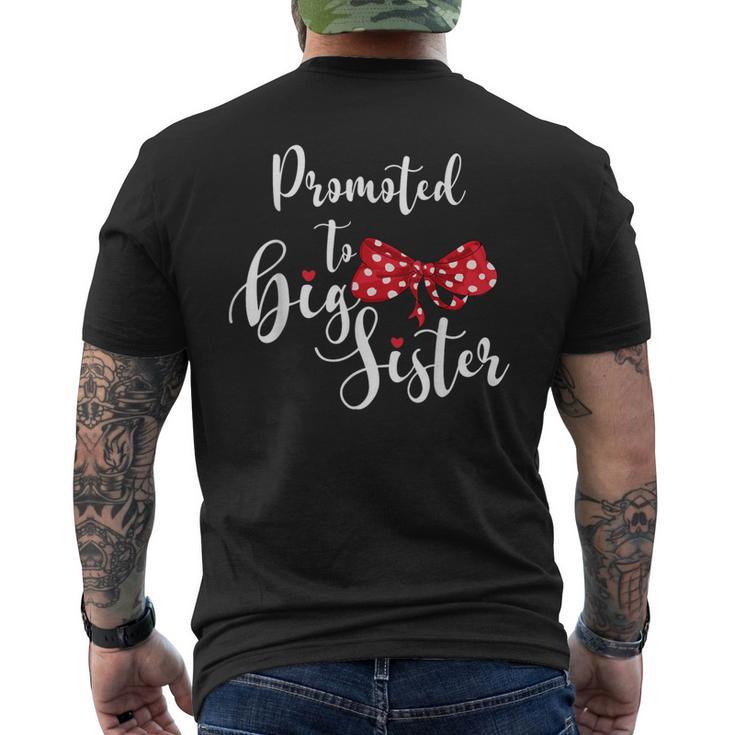 Promoted To Bigister メンズTシャツ バックプリント