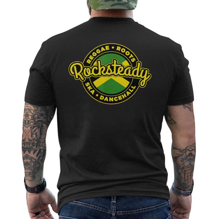 Rocksteadykinhead Reggae Rootska Dancehall Jamaican メンズTシャツ バックプリント