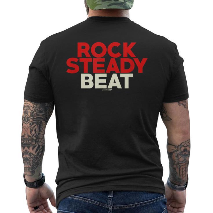 Rockteady Beat Jamaica 1967 ジャマイカ ロックステディ レゲエ スカ Music メンズTシャツ バックプリント