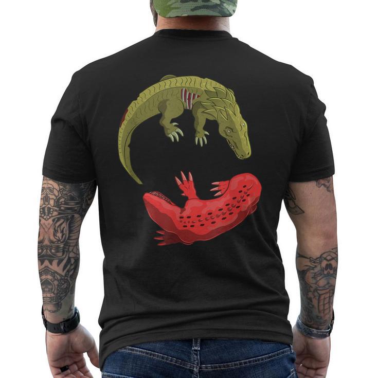 Scp-939Scp-682Cp ファンデーション メンズTシャツ バックプリント