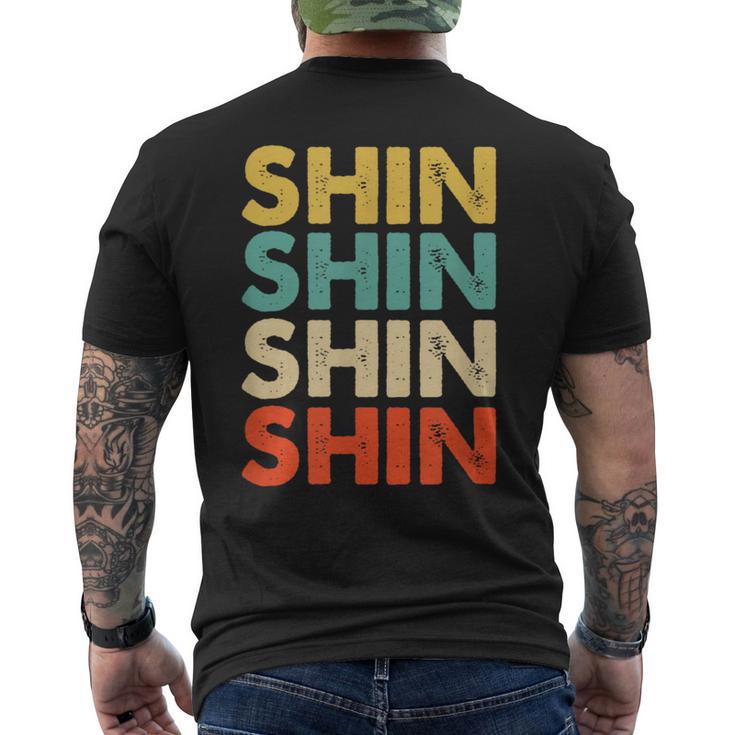 Shin 真 メンズTシャツ バックプリント