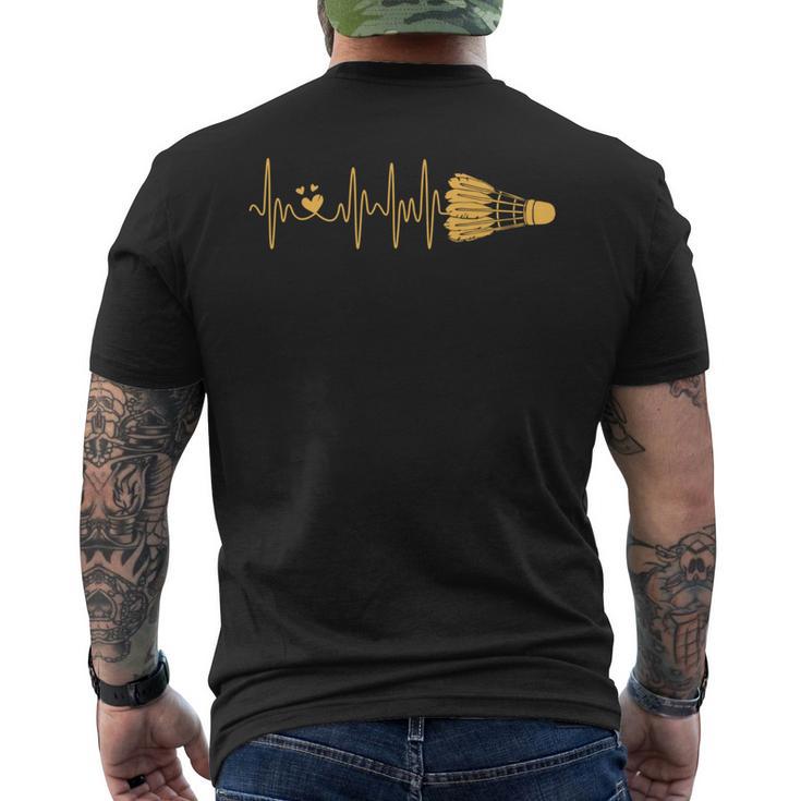 Shuttlecock バドミントン ハートビート メンズ レディース キッズ チームプレーヤー 長袖tシャツ メンズTシャツ バックプリント
