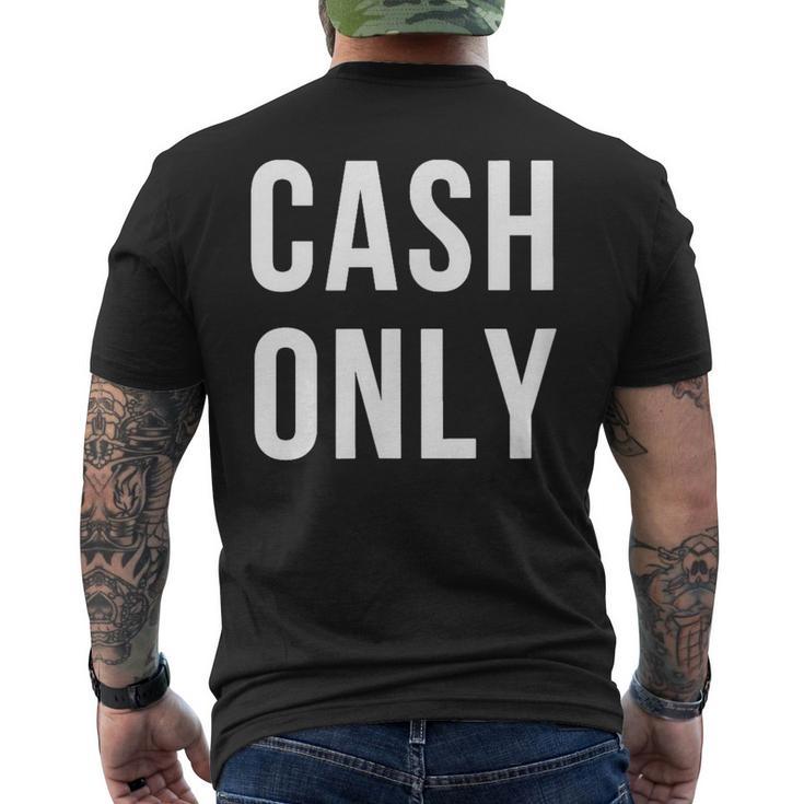 Solo Efectivo Camiseta Hombre Estampado Espalda