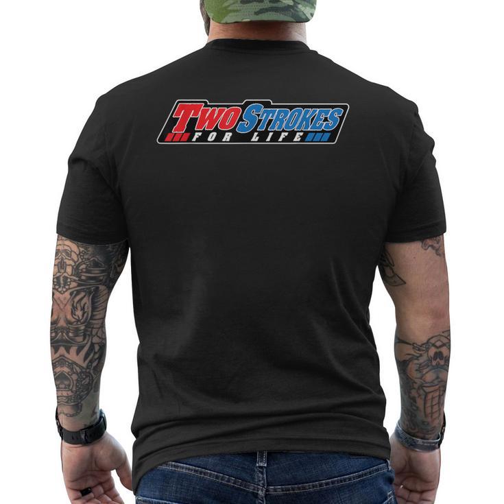 Twotrokes For Life 2ストローク メンズTシャツ バックプリント
