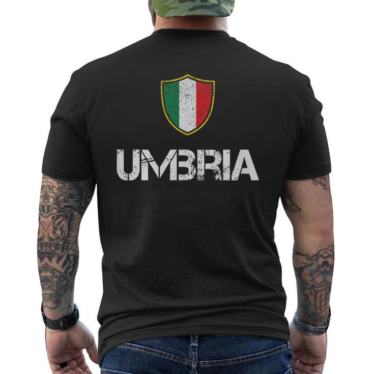 Umbria イタリア アンブロ ルーツ メンズTシャツ バックプリント