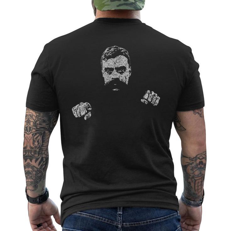 Zapata intage Délavé Etieilli T-shirt imprimé au dos