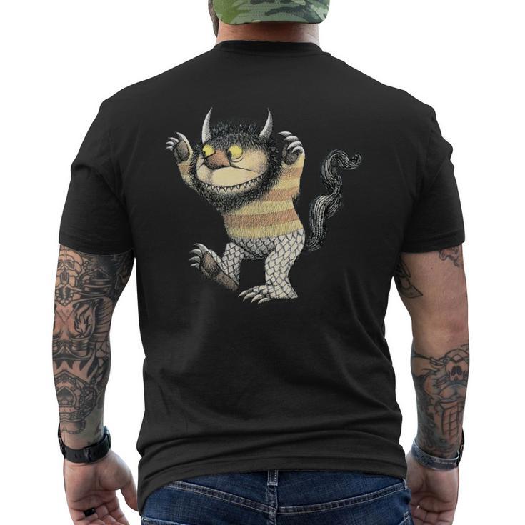 かいじゅうたちのいるところキャロル メンズTシャツ バックプリント
