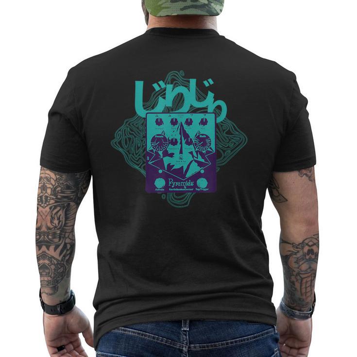 じりじり Pyramids メンズTシャツ バックプリント