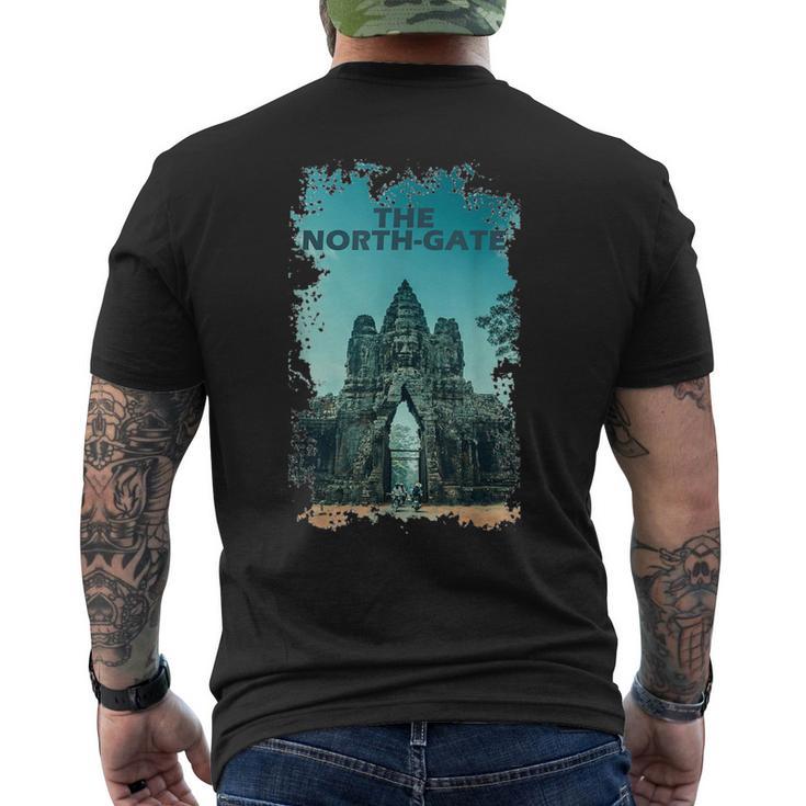 アンコールワット カンボジアtシャツ ノースゲート メンズTシャツ バックプリント
