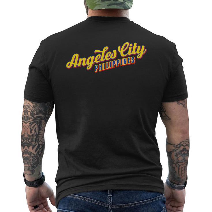 アンヘレスシティフィリピン 長袖tシャツ メンズTシャツ バックプリント