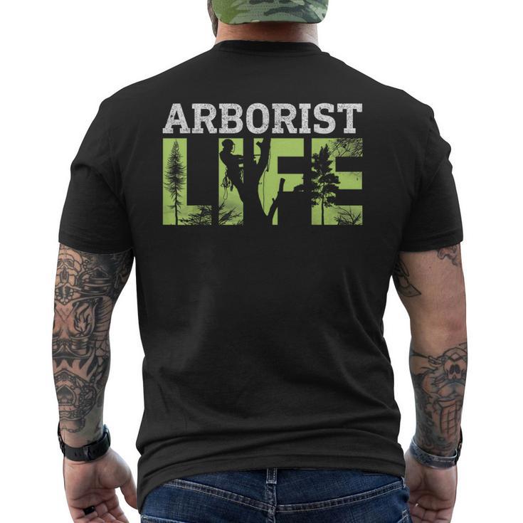 アーボリスト ライフツリー 外科医 メンズTシャツ バックプリント