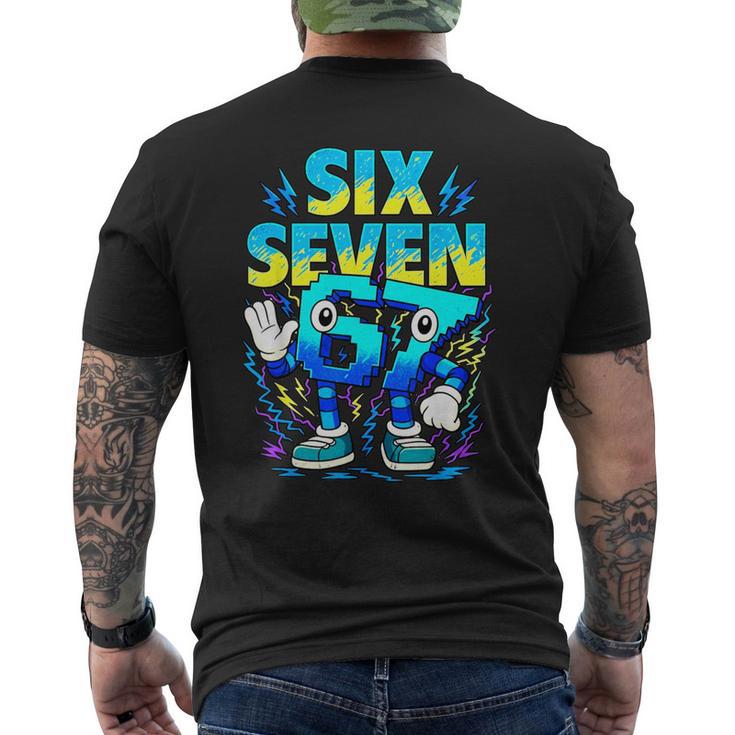 イタリアンブレインロットシックスセブン 6 7Ixeven メンズTシャツ バックプリント