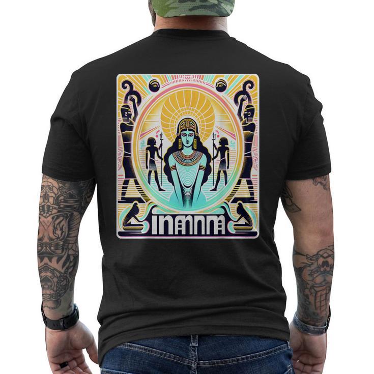 イナンナ神 メンズTシャツ バックプリント