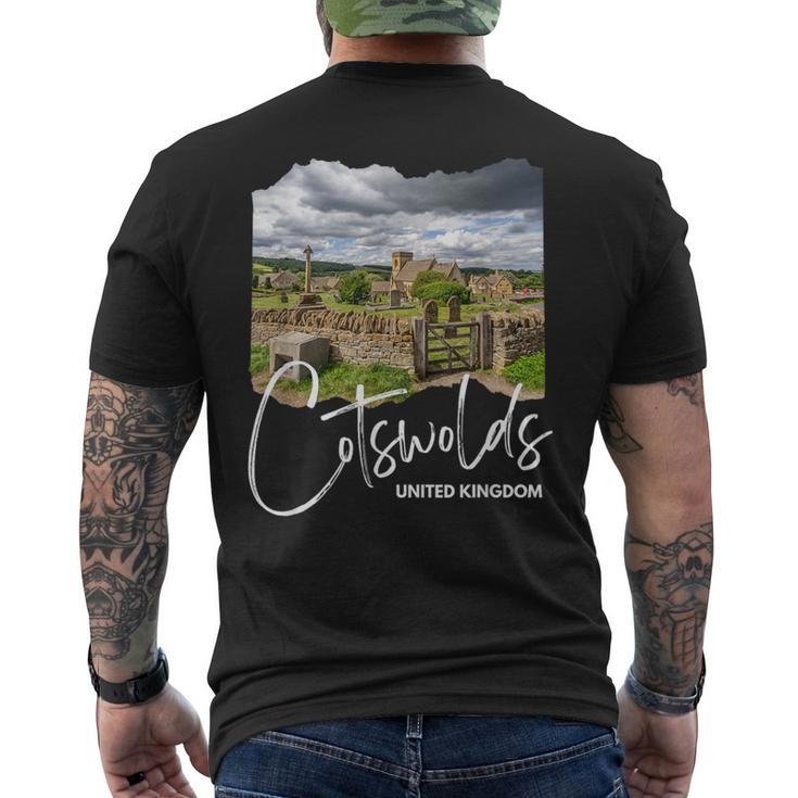 イングランド コッツウォルズ メンズTシャツ バックプリント