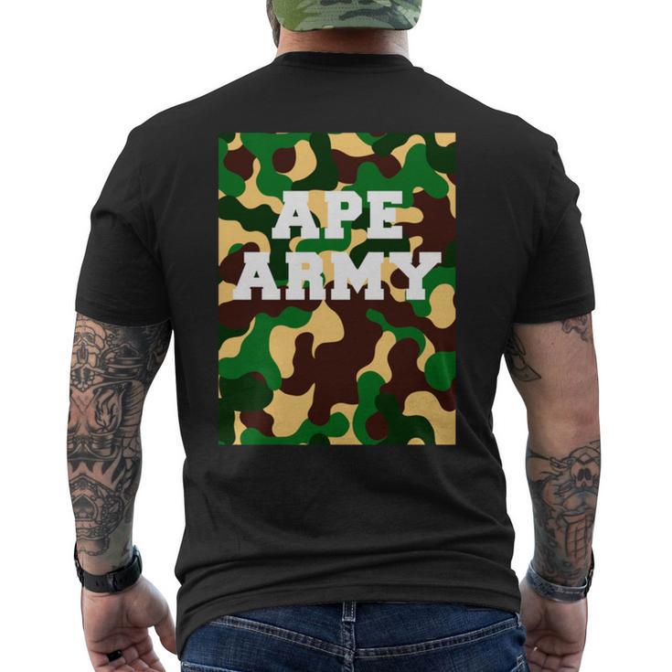エイプネイション ダイヤモンド 月 ミーム ストック 猿 一緒に 強靭 長袖tシャツ メンズTシャツ バックプリント