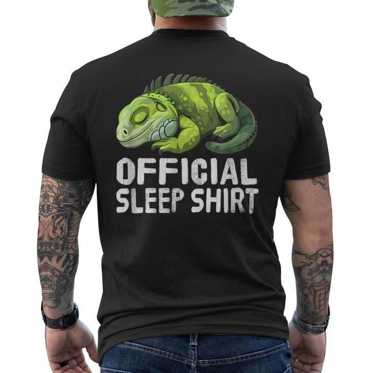 オフィシャル・スリープシャツ・イグアナ メンズTシャツ バックプリント