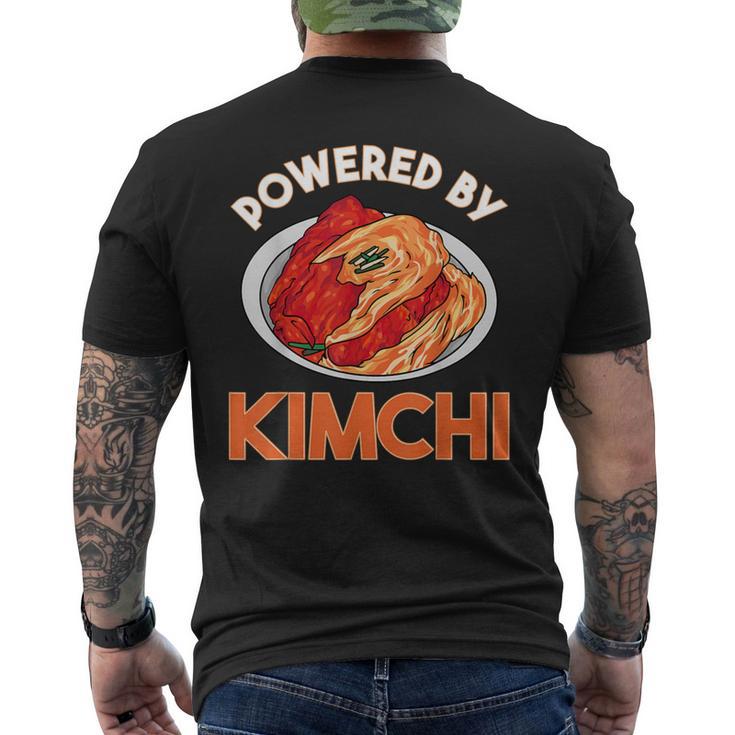 キムチ韓国番長 発酵食品 ナパキャベツ メンズTシャツ バックプリント