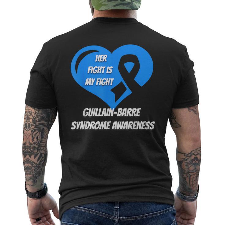 ギランバレー症候群啓発 メンズTシャツ バックプリント